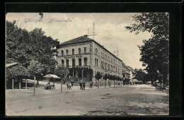 AK Göttingen, Alleestrasse Mit Gebhards Hotel  - Göttingen