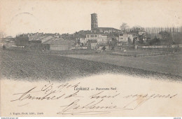 Z27-32) LOMBEZ (GERS)  PANORAMA SUD - (OBLITERATION DE 1904 - TIMBRE TAXE - 2 SCANS) - Andere & Zonder Classificatie