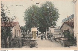 Z23- 47) AGEN - LA CASERNE VALENCE - (ENTREE - ANIMEE - COULEURS - 2 SCANS)  - Other & Unclassified