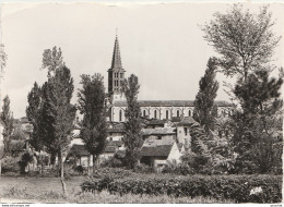 Z22- 82) CAUSSADE (TARN ET GARONNE) L' EGLISE VUE  DU TRAVERSIER - (2 SCANS) - Caussade