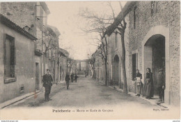 Z21- 11) PUICHERIC (AUDE) MAIRIE ET ECOLE DE GARCONS - (ANIMEE - 2 SCANS) - Other & Unclassified