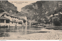 Z18-38) PONT EN ROYANS (ISERE) LA  BOURNE  - (2 SCANS) - Pont-en-Royans