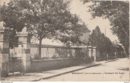 Z9-47) MIRAMONT DE GUYENNE (LOT ET GARONNE)  BOULEVARD DES ECOLES  - (2 SCANS) - Other & Unclassified