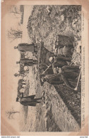 Z8- GUERRE 1914-15 - LES TRANCHEES - SOLDATS TRAVAILLANT LA TERRE  - (ED. PAYS DE FRANCE - MILITARIA - WW1 - 2 SCANS - Guerre 1914-18