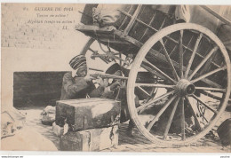 Z5- GUERRE DE 1914 - TURCOS EN ACTION - MILITARIA - WW1  - 2 SCANS) - War 1914-18