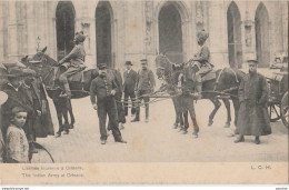 Z4- GUERRE 14/18 - L 'ARMEE INDIENNE A ORLEANS  - MILITARIA - WW1  - 2 SCANS) - Guerre 1914-18