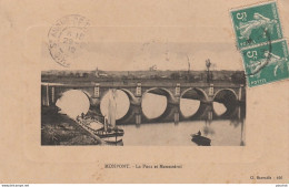 Z2- 24) MONPONT (DORDOGNE)  LE PONT MENESTEROL - (BATEAU) - Autres & Non Classés