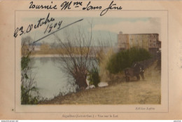 Z1- 47) AIGUILLON (LOT ET GARONNE) VUE SUR LE LOT - (EDITEUR LAFITTE - 2 SCANS) - Other & Unclassified