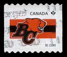 Canada (Scott No.2559 - CFL Teams) (o) Roulette / Coi - Used Stamps