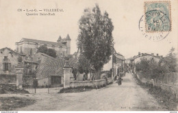 Z31- 47) VILLEREAL (LOT ET GARONNE) QUARTIER SAINT ROCH - ( ANIMEE - HABITANTS ) - Autres & Non Classés