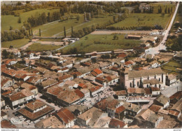 Z31- 47) VILLEREAL (LOT ET GARONNE)  VUE AERIENNE - (2 SCANS) - Autres & Non Classés