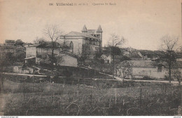 Z31- 47) VILLEREAL (LOT ET GARONNE) QUARTIER SAINT ROCH - (2 SCANS) - Autres & Non Classés