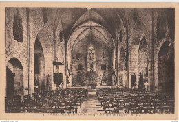 Z31- 47) VILLEREAL (LOT ET GARONNE) INTERIEUR DE L' EGLISE - (2 SCANS) - Autres & Non Classés