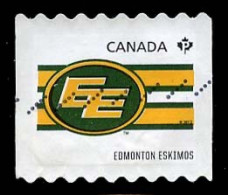 Canada (Scott No.2560 - CFL Teams) (o) Roulette / Coi - Used Stamps