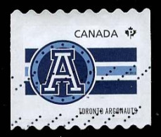 Canada (Scott No.2565 - CFL Teams) (o) Roulette / Coi - Used Stamps