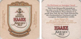 5001499 Bierdeckel Quadratisch - Haake Krausenpils - Nadelloch - Bierdeckel