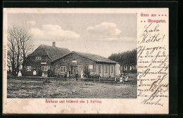 AK Moorgarten, Gasthaus Und Krämerei Von J. Hering  - Other & Unclassified