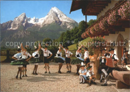 72286724 Berchtesgaden Trachtengruppe Mit Dem Watzmann Berchtesgaden - Berchtesgaden