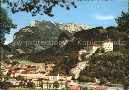 72286548 Kufstein Tirol Festung Geroldseck Mit Kaisergebirge Kufstein - Andere & Zonder Classificatie