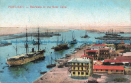 R678145 Port Said. Entrance Of The Suez Canal. Cairo Post Card Trust. Serie 649 - World