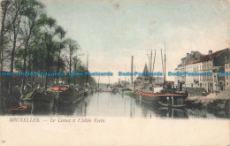 R678147 Bruxelles. Le Canal A L Allee Verte. Th. Van Den Heuvel - World