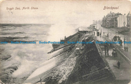 R675799 Blackpool. Rough Sea. North Shore. 1904 - World