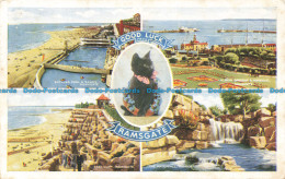 R675802 Good Luck From Ramsgate. East Cliff. A. H. And S. Paragon Series. 1953. - World