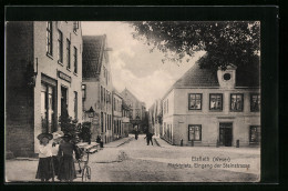 AK Elsfleth /Weser, Marktplatz Und Eingang Der Steinstrasse  - Elsfleth