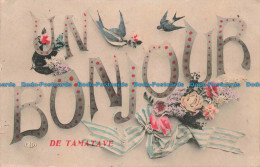 R678226 Un Bonjour De Tamatave. E. Le Deley. 1909 - Monde