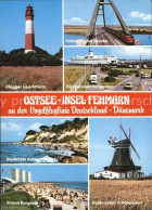 71811319 Fehmarn Fluegger Leuchtturm Bruecke Muehle Albertsdorf - Fehmarn