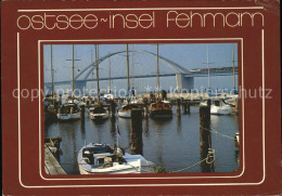 71811285 Fehmarn Bruecke Hafen Segelboote Albertsdorf - Fehmarn