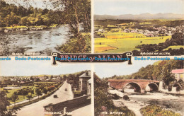 R676824 Bridge Of Allan. The Bridge. Valentine. Collo Colour. Multi View - Monde