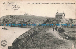 R676836 Rotheneuf. Chapelle Notre Dame Des Flots Et Le Semaphore. Rochers Sculpt - Monde