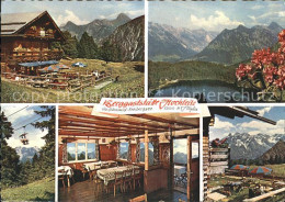 71811230 Oberstdorf Bergaststaette Hochleite Sollereck-Freibergsee Anatswald - Oberstdorf