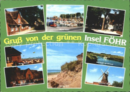 71811151 Wyk Foehr Muehle Hafen Strand Wyk - Autres & Non Classés