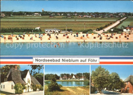 71811102 Nieblum Strand Teilansichten Nieblum - Autres & Non Classés