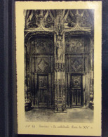 27128 . LOUVIERS . LA CATHEDRALE . PORTE DU XVe - Louviers