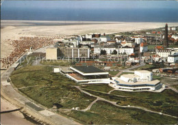 71810994 Borkum Nordseebad Fliegeraufnahme Strand Turm Borkum - Borkum