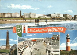 71810964 Borkum Nordseebad Strand Turm Promenade Borkum - Borkum