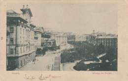 GENOVA-ALBERGO DEI POVERI-CARTOLINA VIAGGIATA  IL 20-6-1906-RETRO INDIVISO - Genova (Genoa)