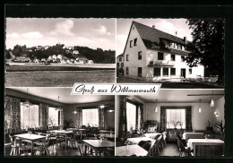 AK Willmersreuth, Ortspanorama, Gasthaus Zur Linde, Im Gastraum  - Autres & Non Classés