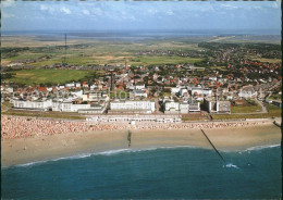 71810859 Borkum Nordseebad Fliegeraufnahme Strand Ort  Borkum - Borkum