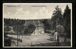 AK Muldenberg I. V., Blick Auf Das Weidlichhaus-Bahnhofshotel  - Autres & Non Classés