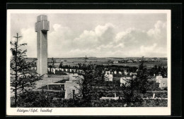 AK Hürtgen A. Eifel, Grosses Kreuz Auf Dem Friedhof  - Sonstige & Ohne Zuordnung