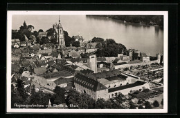 AK Eltville A. Rhein, Blick Auf Die Stadt Und Die Kirche  - Eltville