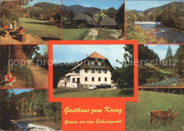 71810829 Oberbiederbach Gasthaus Pension Zum Kreuz Reh Waldweg  - Andere & Zonder Classificatie