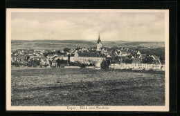 AK Engen, Blick Vom Reservoir Auf Die Kirche Und Den Gesamten Ort  - Andere & Zonder Classificatie