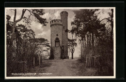 AK Gonsenheim Bei Mainz, Vor Dem Lennebergturm, Waldschänke Lenneberg  - Mainz