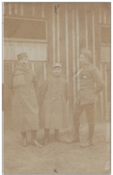 CAMP DE PRISONNIERS ALTEN GRABOW  CARTE PHOTO ALLEMAGNE PRISONNIERS  CACHETS AU DOS - War 1914-18