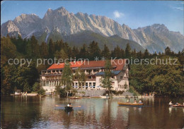 71810795 Badersee Zugspitzgruppe Boote  Badersee - Autres & Non Classés